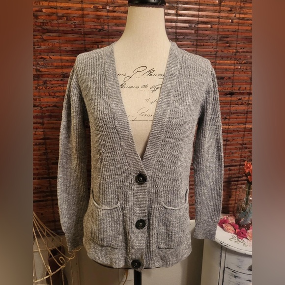 Hollister Sweaters - Gray Women's Cardigan Sweater
